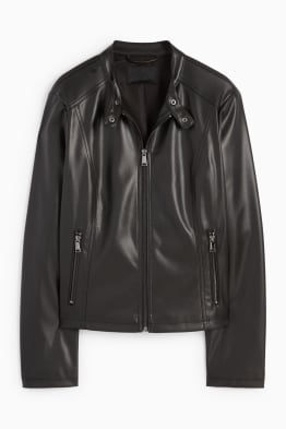 Biker jacket - faux leather