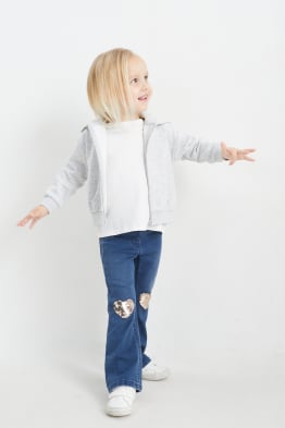 Confezione da 2 - cuore e unicorno - jegging jeans