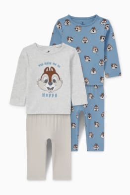 Pack de 2 - Chip y Chop - pijamas para bebé