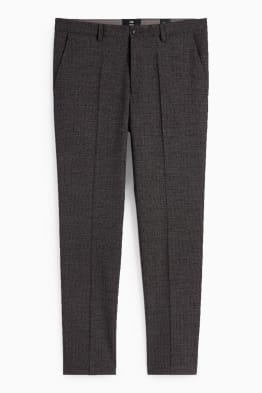 Oblekové kalhoty - slim fit - Flex - LYCRA® - strukturované