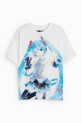 Hatsune Miku - camiseta de manga corta