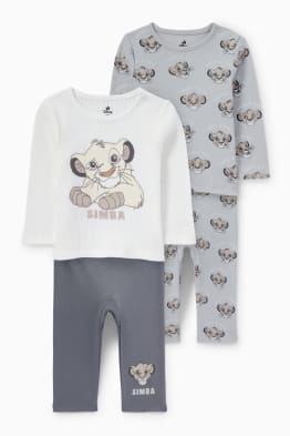 Set van 2 - The Lion King - baby-pyjama - 4-delig