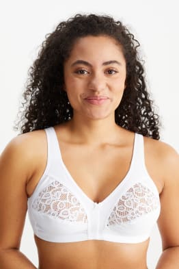 Non-wired minimiser bra