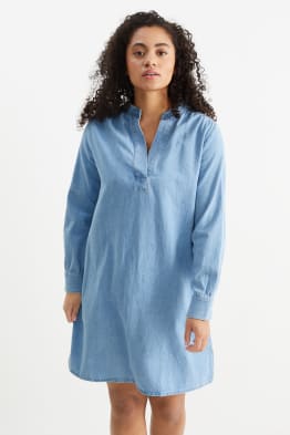 Denim tunic dress