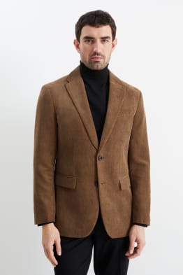 Jacket - regular fit - textured