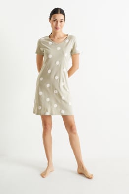 Nightdress - polka dot