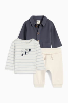 Robbe - Baby-Outfit - 3 teilig