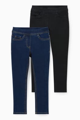 Lot de 2 - jegging jeans - skinny fit