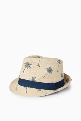 Palmeras - sombrero de paja