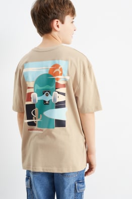 Monopatinador - camiseta de manga corta