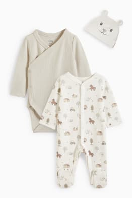 Farmyard - newborn set - 3 piece