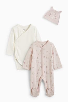 Bunny - newborn set - 3 piece