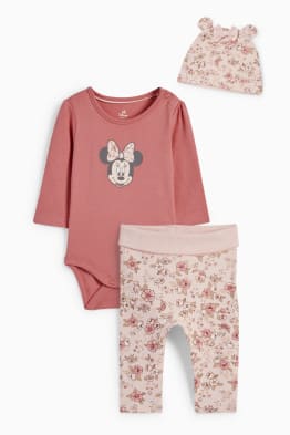 Minnie Mouse - conjunto para bebé - 3 piezas
