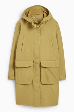 Chubasquero con capucha - forrado - impermeable