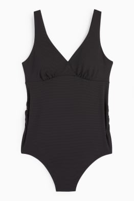Maternity swimsuit with gathers - padded