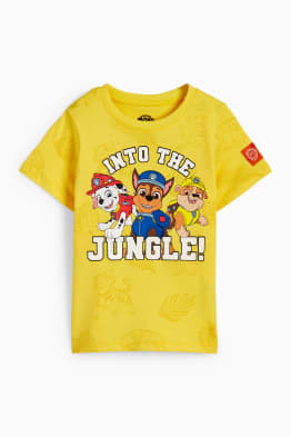 PAW Patrol - Kurzarmshirt - gemustert