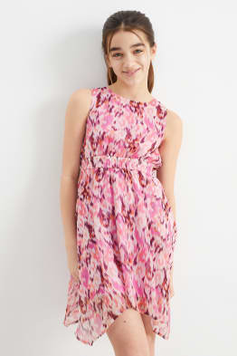 Chiffon dress - patterned