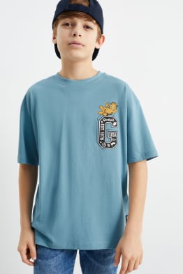 Garfield - camiseta de manga corta