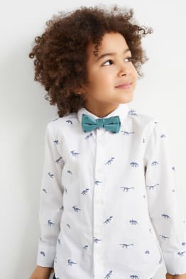 Dinosaur - bow tie - patterned