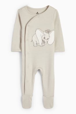 Dumbo - pijama salopetă bebeluși - cu dungi