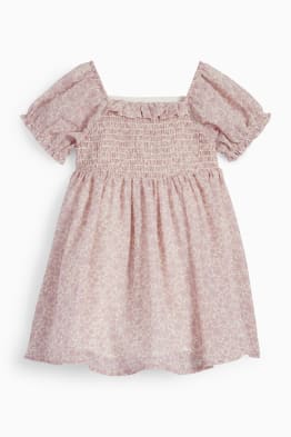 Baby-Kleid - geblümt