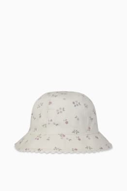 Cappello neonate - a fiori
