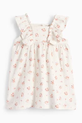 Robe pour bébé - à fleurs