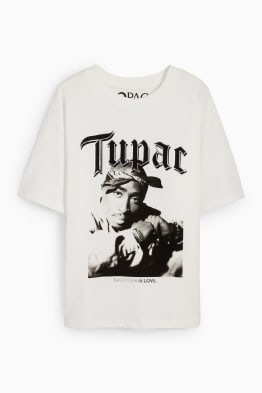 Tupac - tricou cu mânecă scurtă
