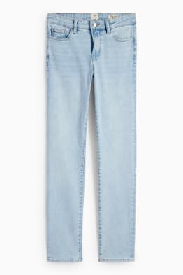 Slim jeans - średni stan - dżinsy modelujące - Flex - LYCRA®