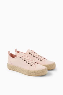 Espadrille trainers