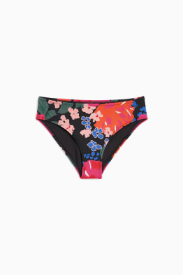 Chiloți bikini - talie medie - LYCRA® XTRA LIFE™ - cu flori