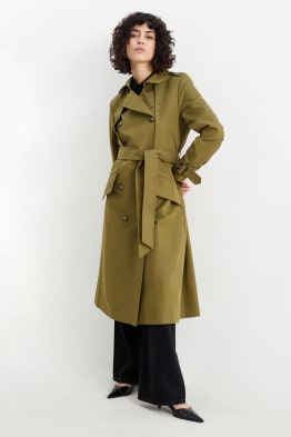 Trenchcoat - gevoerd