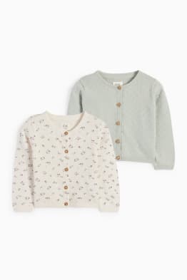 Multipack of 2 - baby cardigan - patterned