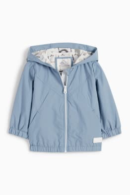 Baby jacket with hood - lined