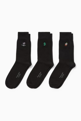 Multipack 3 ks - ponožky s motivem - letní motivy
