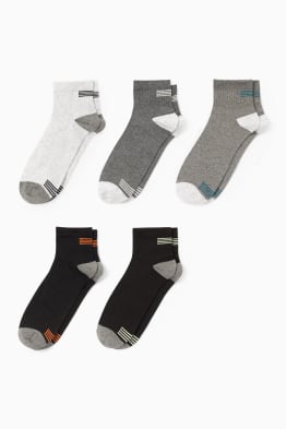 Multipack 5 ks - nízké ponožky