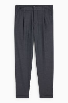 Trousers - tapered fit