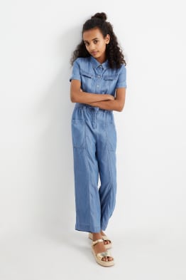 Jumpsuit - denim look