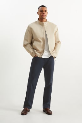 Trousers with belt - regular fit