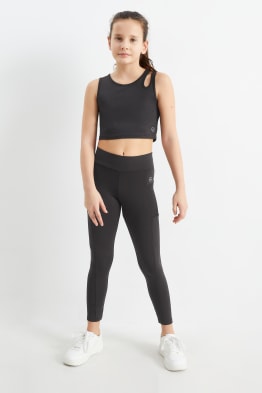 Set - top e leggings sportivi - 2 pezzi