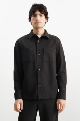Chemise - relaxed fit - col kent