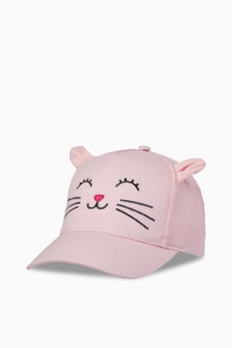 Pisică - șapcă de baseball