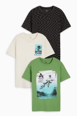 Set van 3 - BMX - T-shirt