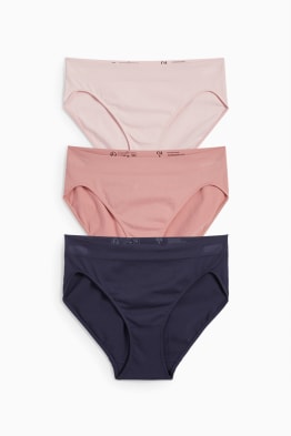 Lot de 3 - culottes - sans coutures