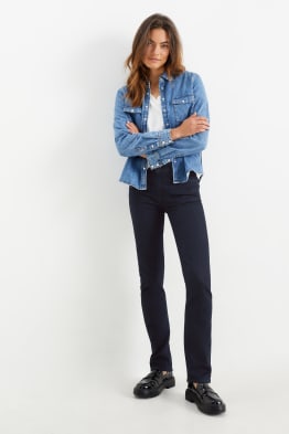 Premium Denim by C&A - Straight Jeans - Mid Waist - LYCRA®
