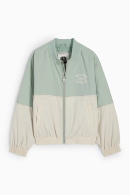 Bomber jacket - lined - water-repellent