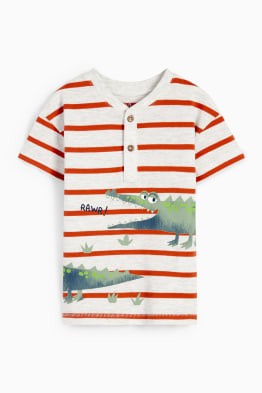 Crocodile - short sleeve T-shirt - striped