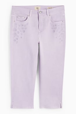 Jeans capri - talie medie