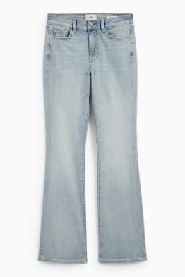 Bootcut Jeans - Mid Waist