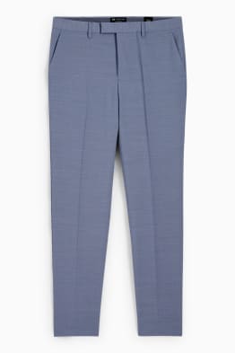 Pantalon de costume - regular fit - Flex - laine mélangée